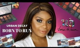 URBAN DECAY BORN TO RUN PALETTE REVIEW || MAKEUP TUTORIAL