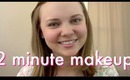 Two Minute Makeup Challenge
