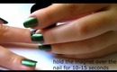 Basic manicure and magnetic nail polish demo