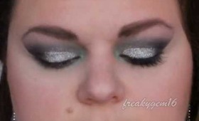 New Year's Eve Glitter Disco Ball Makeup Tutorial