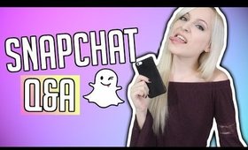 SNAPCHAT Q&A | Annie Marie