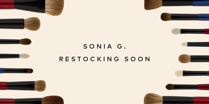 Be first in line for the Sonia G. restock. Sign up here for notifications.