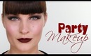 PARTY VAMP MAKE-UP & TOP KNOT HAIR STYLE
