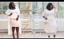 NUDE AND WHITE LOOK BOOK | PLUS SIZE FASHION