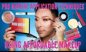 Pro Makeup Application Techniques Using Affordable Makeup | mathias4makeup