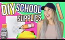 DIY BACK TO SCHOOL SUPPLIES + Giveaway !!
