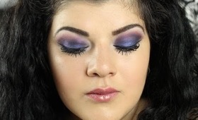 Smokey Eyes Tutorial: Blue, Purple, Pink