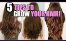 5 TIPS TO GROW YOUR HAIR LONG FAST! │ HOW I GREW MY HAIR HEALTHY, FASTER, AND LONGER EASY DIY'S!!