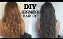 DIY CHARCOAL HAIR DYE │CHARCOAL HAIR MASK FOR DRY DAMAGED HAIR│HOW TO COLOR YOUR HAIR WITH CHARCOAL