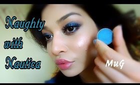 Blue smokey eye w/ MakeupGeek eyeshadow