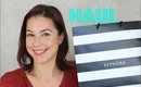 Sephora VIB Sale Haul & Mini Reviews