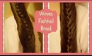 Woven Fishtail Braid Hairstyle Tutorial (Braids N Fashion Inspired)