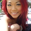 Red hair! Bright! >=D