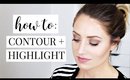 How to Contour + Highlight | Kendra Atkins