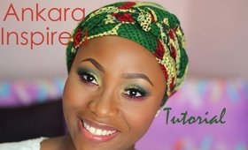 ANKARA INSPIRED MAKEUP TUTORIAL: #2