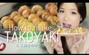 How to make Takoyaki! たこ焼きの作り方　〜 Christmas special!