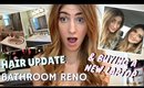 Hair Update, Bathroom Reno & NEW LAPTOP - 10.20.16