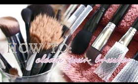 How To: Clean Your Makeup Brushes