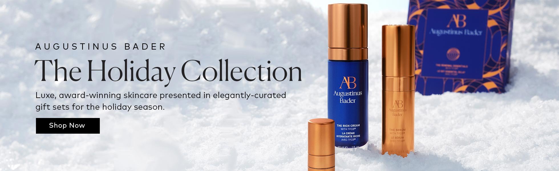 The best way to try Augustinus Bader formulas are in these limited edition holiday gift sets for the face and body. Shop the Augustinus Bader Holiday Collection at Beautylish.com