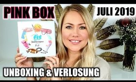 Pink Box Juli 2019 Unboxing und Verlosung