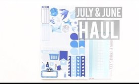 JUNE AND JULY SCRIBBLE PRINTS CO HAUL