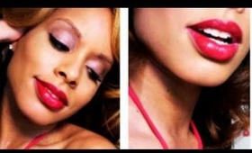 50s Classic  Pin Up Lips:Tutorial!!
