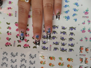 the nail decals are from banggood.com (free shipping worldwide) check out for more cool stuff (cosmetics, nail art, jwellery and watches, clothing and apparel, etc.)