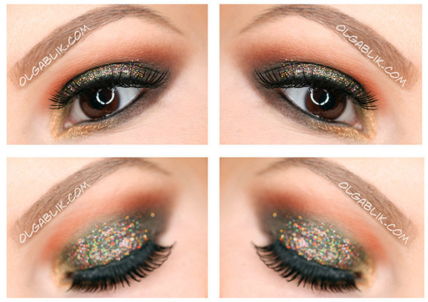 Glitter Smoky Eye Makeup | Olga B.'s (olgablik) Photo | Beautylish