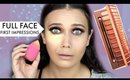 FULL FACE FIRST IMPRESSIONS | URBAN DECAY NAKED HEAT + MORE