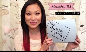 Glossybox US January 2013 ♔ The Man Repeller!