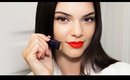 Kendall Jenner Red Lips & Strobing Makeup Tutorial
