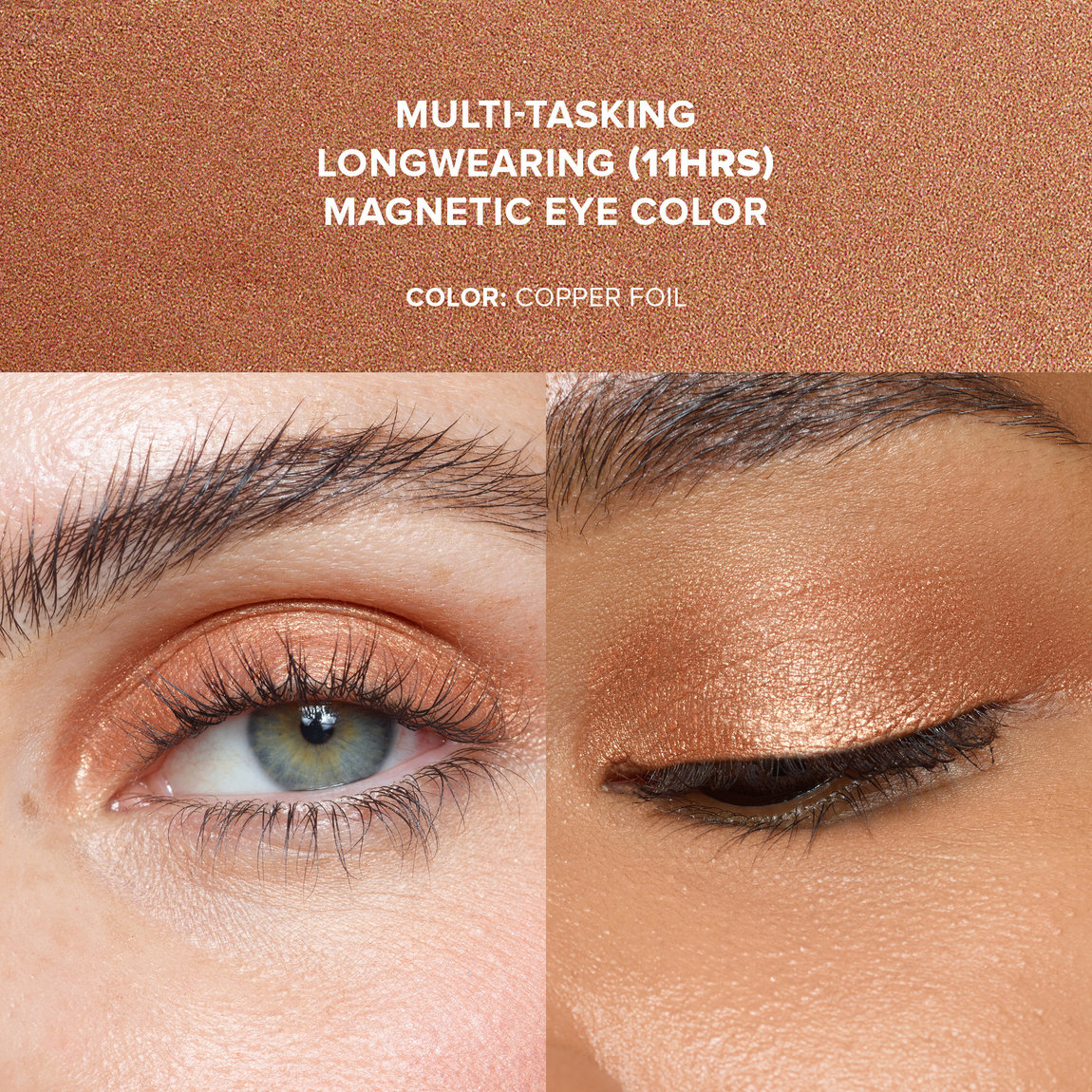 Nudestix Magnetic Luminous Eye Color Copper Foil | Beautylish