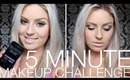 ♡ Five Minute Makeup Challenge ♡