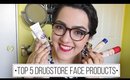 Top 5 Drugstore Face Products | Laura Neuzeth