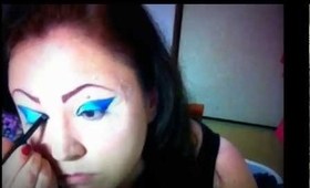 Maquiagem Azul (Parte1)
