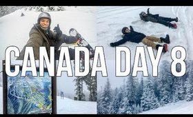SNOWBOARDING AT WHISTLER BLACKCOMB | CANADA DAY 8