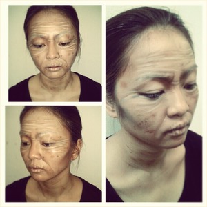 Ageing Process of a woman