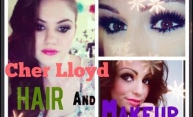 Cher Lloyd Inspired hair and makeup - Re-uploaded