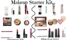 Makeup Starter Kit Drugstore & High End $76 vs  $333
