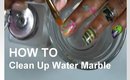 HOW TO | Clean Up Water Marble Nails