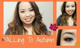 FALLing TO Autumn - Cranberries & Wine Makeup Tutorial Collab | xogoxo