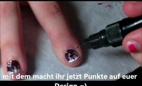 spring flower nails (Deutsche Untertitel =D ) [TUTORIAL]