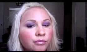 Smokey Grey and Pinkish Purple Tutorial