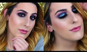 NYE Glitter Bomb Makeup Tutorial | Brandy Nitti