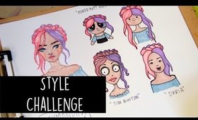 Art Style Challenge #1| Timelapse| Chit Chat