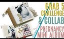 Grab 5 Collaboration & CHALLENGE, Grab 5 Challenge,  Pregnancy Mini Photo Album