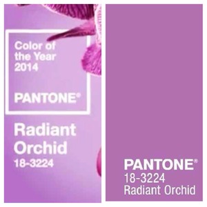 Bye Emerald Green....Hello to Radiant Orchid💜💜