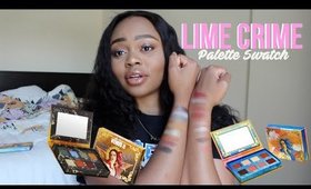 Lime Crime: Venus I & Venus II Swatches | Dote Shopping App