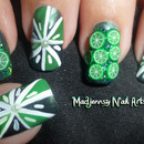 3D Cute Green Limes Fimo Nail Art!
