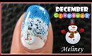 WINTER WONDERLAND SNOWMAN NAIL ART TUTORIAL & GIVEAWAYS EASY DESIGN WITH FIMO SLICES